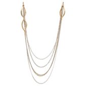 Elspeth Gibson Multi Gold Chain Necklace