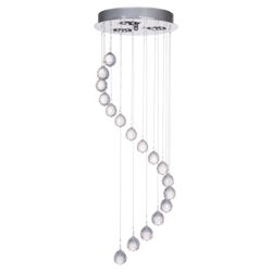 Tesco Lighting Wave Ball Droplet Ceiling Fitting