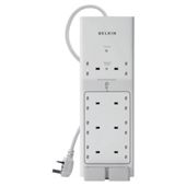 Belkin 8 Socket Surge Protection PC  CEW GBP