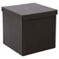 Tesco Faux Leather Collapsible Cube