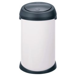 Brabantia 50L White touch bin