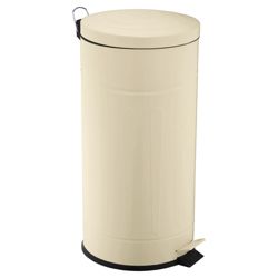 Tesco 30l Retro Bin Cream