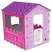 Starplast Plastic Playhouse Pink/Purple