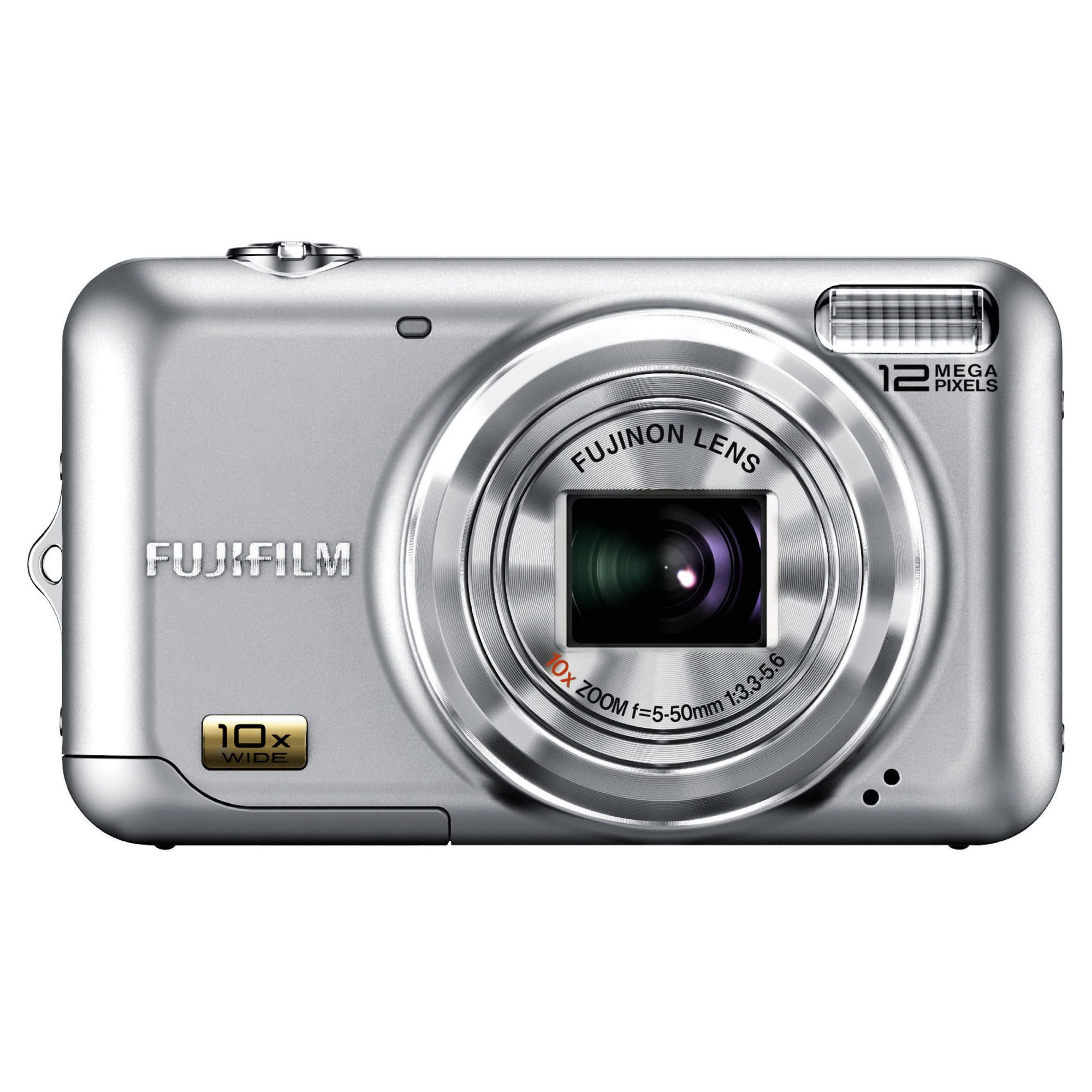 Fujifilm FinePix JZ300 Digital Camera -12MP, 10x Optical Zoom and a 2.7 inch LCD - Silver