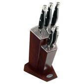 Prestige 6 piece Art Deco Knife Block