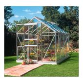 6x6 Aluminium Greenhouse Horticulture Glass