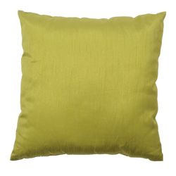 F&F Home Basic Faux Silk Cushion - Green 43X43