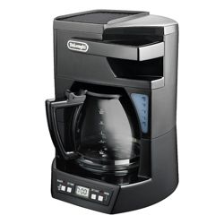 DeLonghi ICM 40B 1.8 12 Cup Coffee Machine - Black