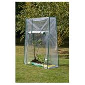 Tesco Growbag Growhouse wit Metal Frame & Plastic cover