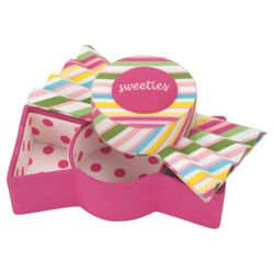Multi Stripe Sweetie Trinket Box