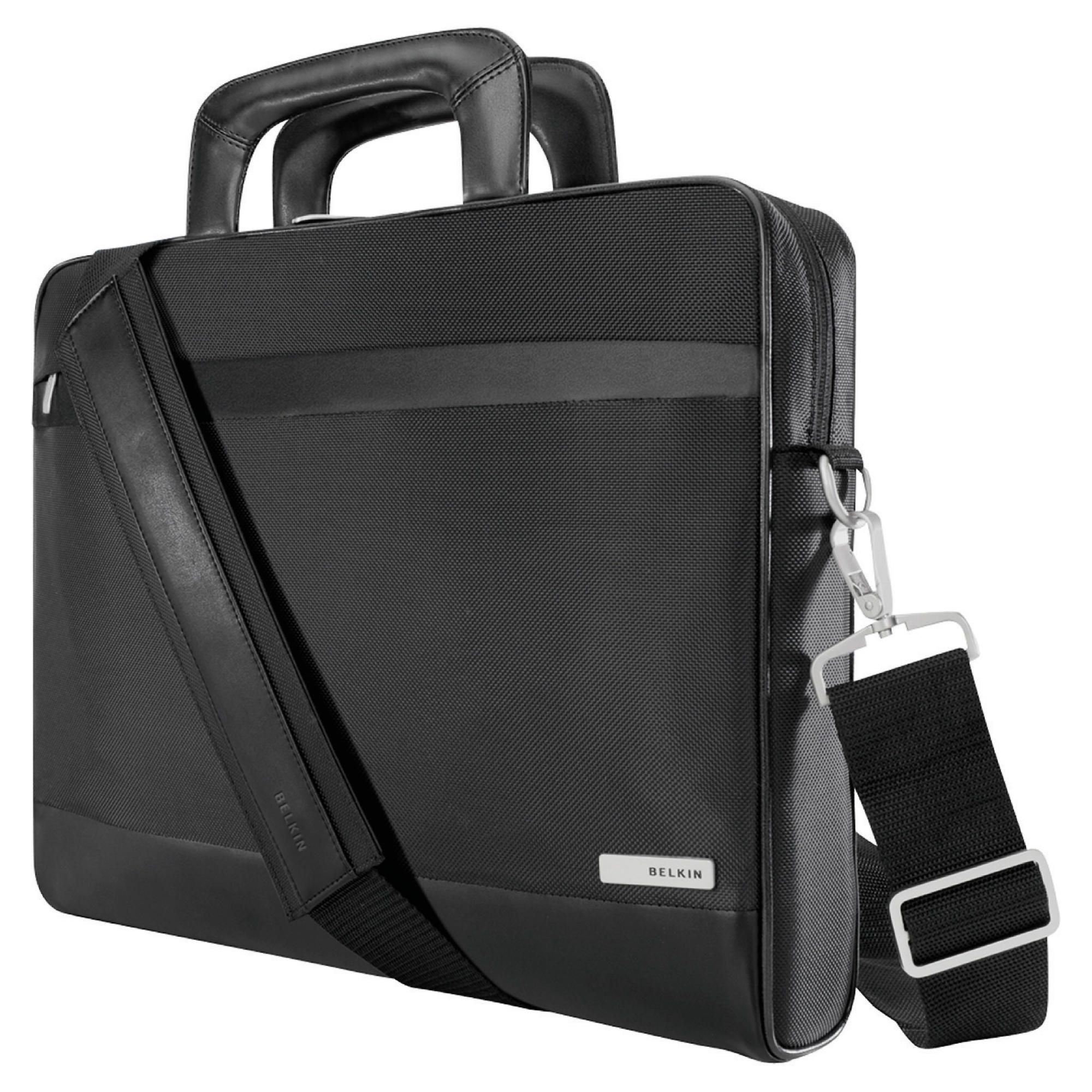 Belkin Black F8N180ea Slimcase - For up to 15.6 inch laptops