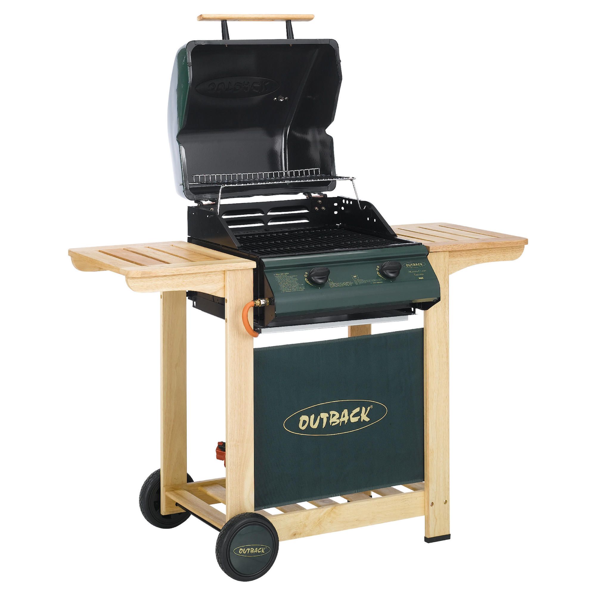 Outback Trooper 2 Burner Gas BBQ with Cover at Tescos Direct