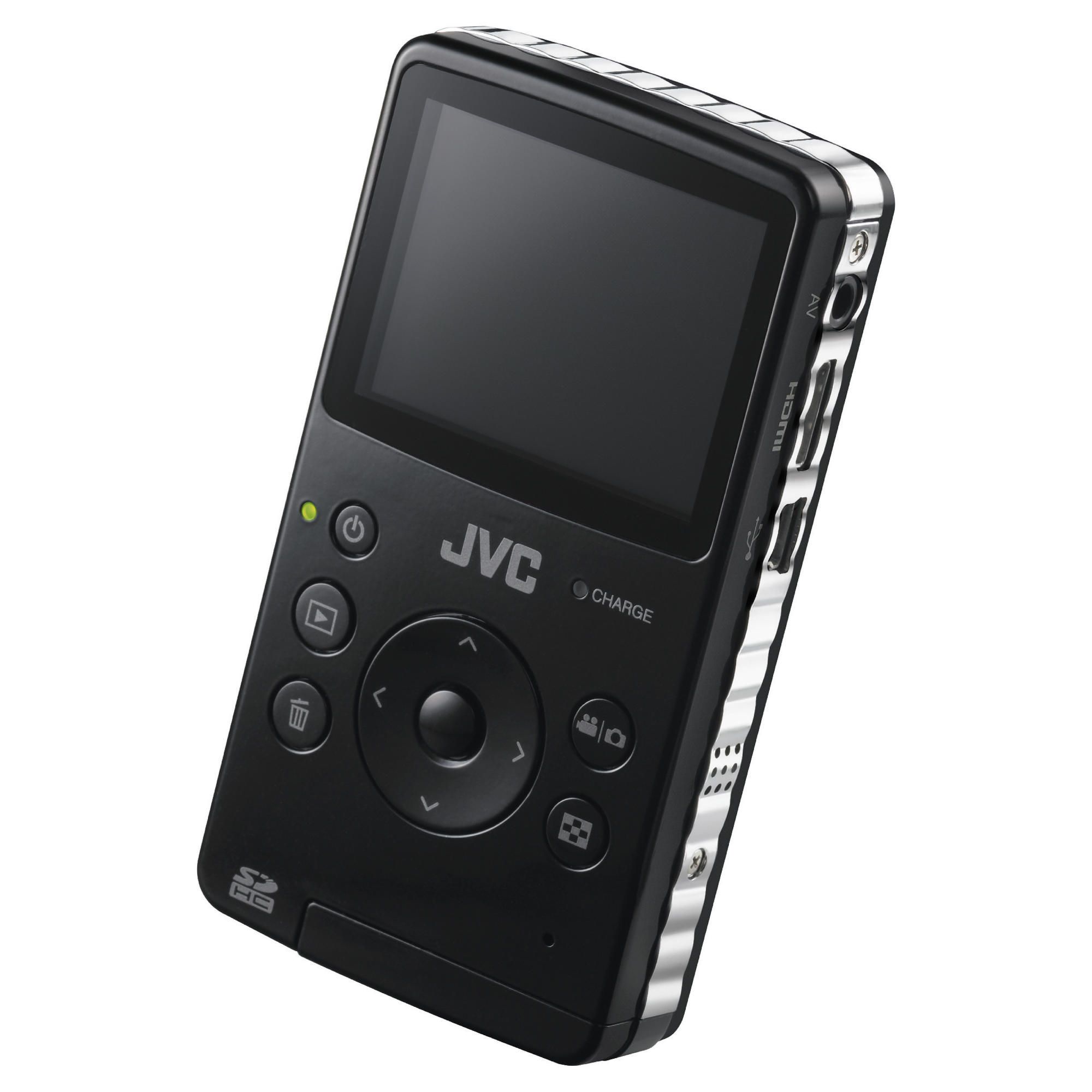 JVC Picsio GC-FM1 Pocket Memory Camcorder - Black