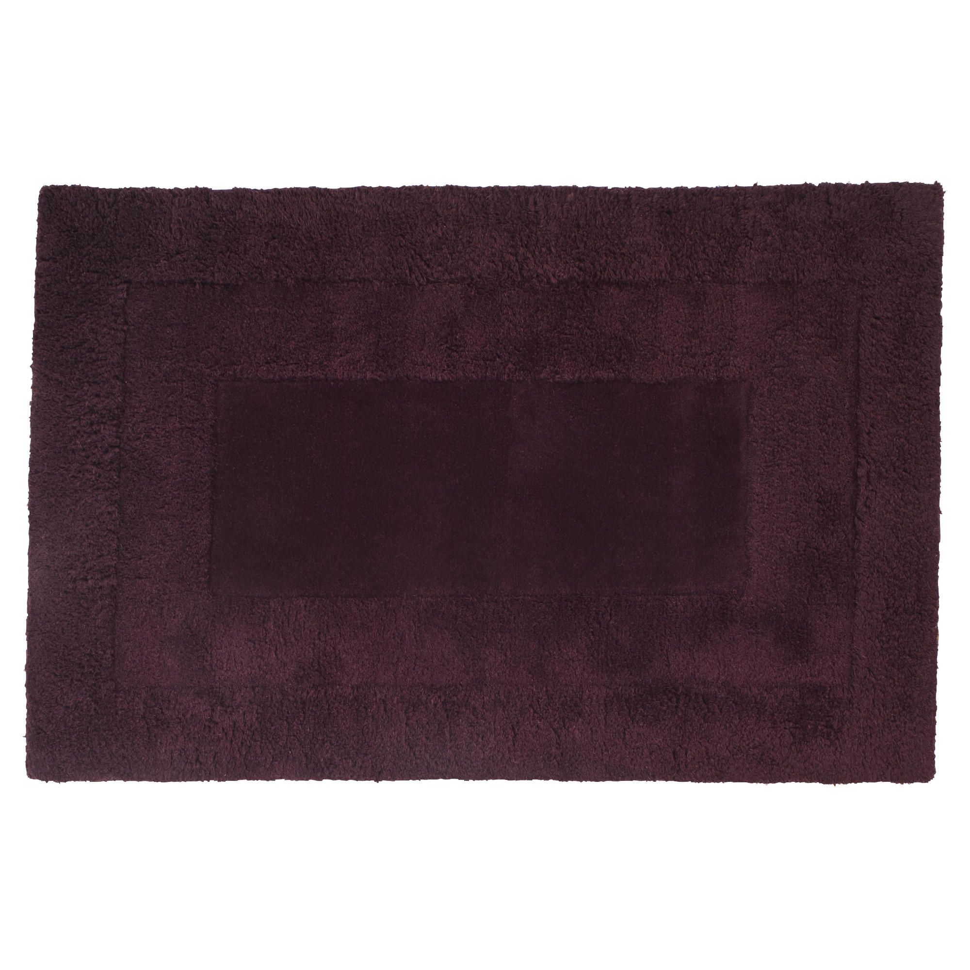 Tesco Tiered Wool Rug, Plum 120X170cm