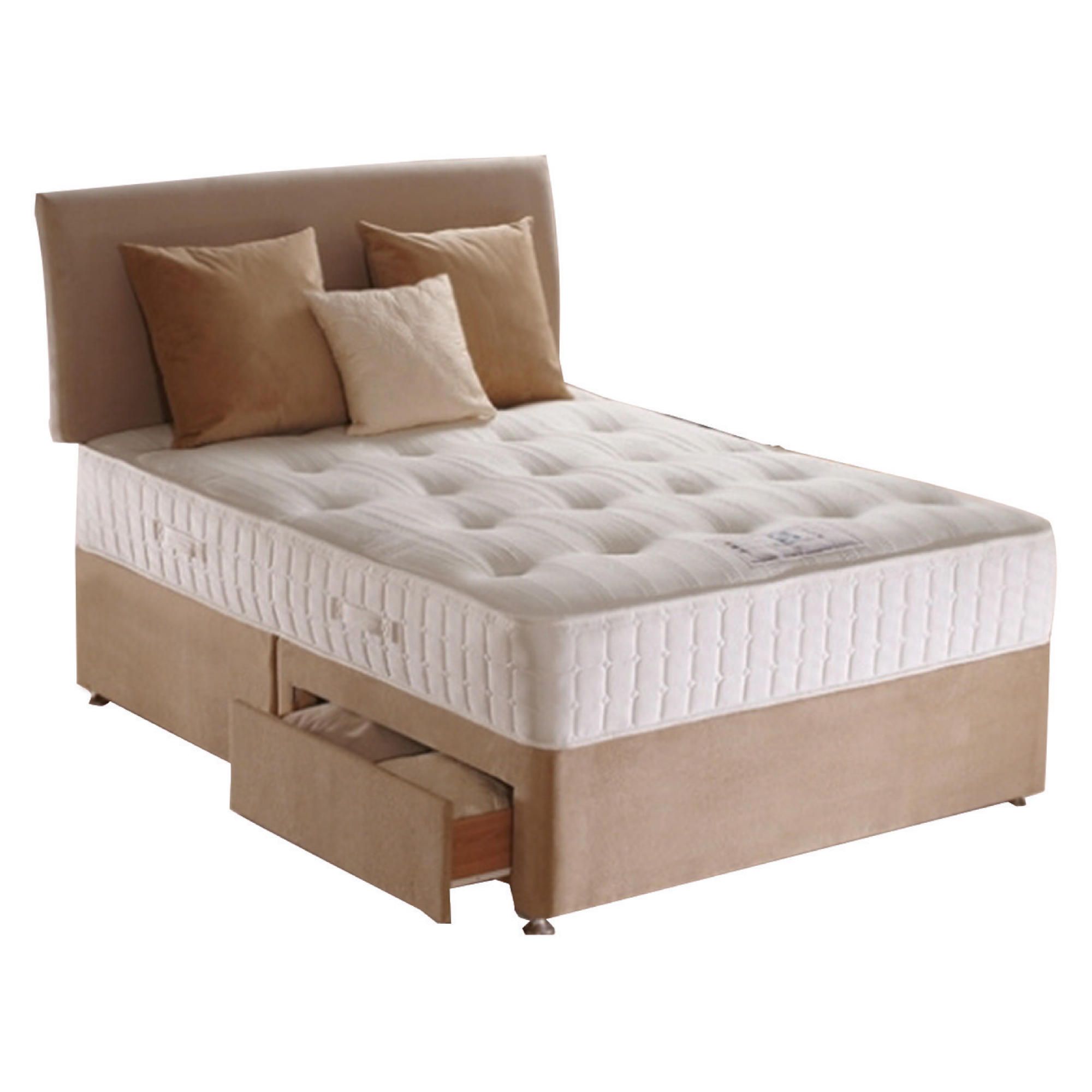 Sealy Purity Pocket Ortho King 2 Drawer Divan Bed at Tesco Direct