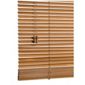 Wood Venetian Blind, 25Mm Slats, Oak Effect 105Cm