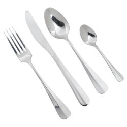 Tesco Lomond 16 piece, 4 Person Cutlery Set.