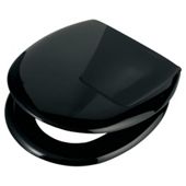 Croydex Anti-Bac Toilet Seat - Black
