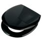 Croydex Anti-Bac Toilet Seat - Black