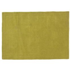 Tesco Rugs Wool Rug, Green 100x150cm