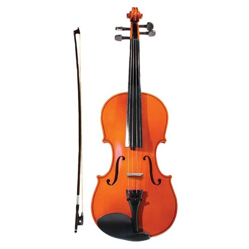 Image of Windsor Full Size 4/4 Student Violin Outfit With Zipped Case & Shoulder Strap - M-1006