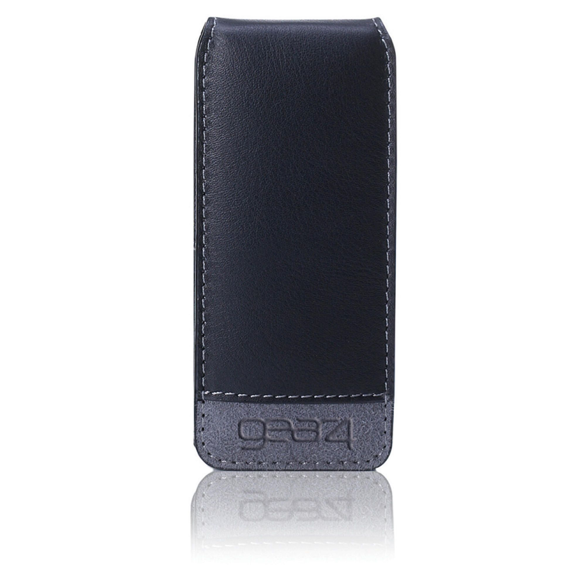 Gear4 PG655BLK Leather Flip Black case for iPod Nano