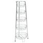 Tesco 5 Tier Chrome Plated Vegetable Rack