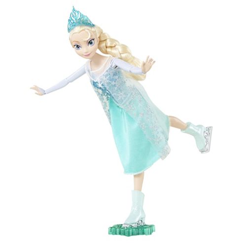 Image of Disney Frozen Ice Skating Elsa Doll