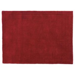 Tesco Rugs Wool Rug, Berry 100x150cm