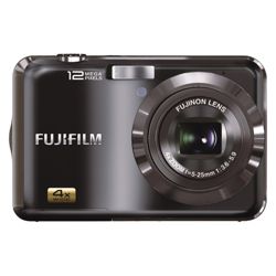 Fujifilm AX245W Black Digital Camera - 12MP, 4x Optical Zoom and a 2.7