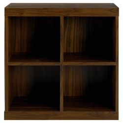 Seattle Open Storage Cube, Walnut-effect