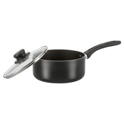 Tesco 3 piece Non-stick Aluminium Saucepan Set with 25cm Frying Pan