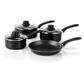 Tesco Aluminium Non Stick 3 Piece & 25cm Frypan