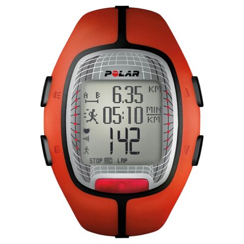 Image of Polar Rs300x Sports Watch/heart Rate Monitor, Orange