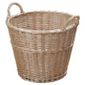 Tesco Large Round Basket Honey Colour