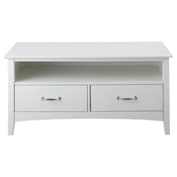 Stockholm 1 Shelf Tv Unit, White