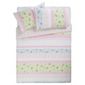 Tesco Rosebud Print Duvet Set Double, Pastel