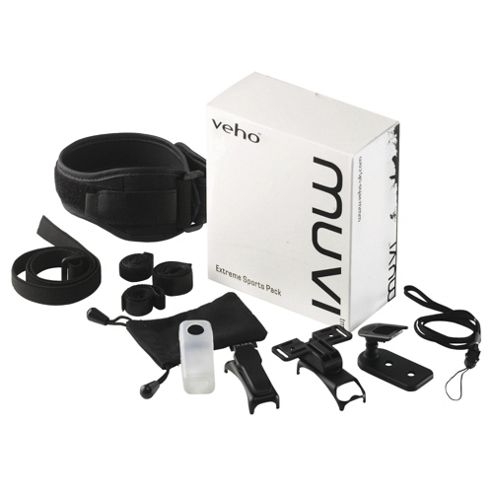 Image of Veho Extreme Sports Pack For Muvi And Muvi Pro Black