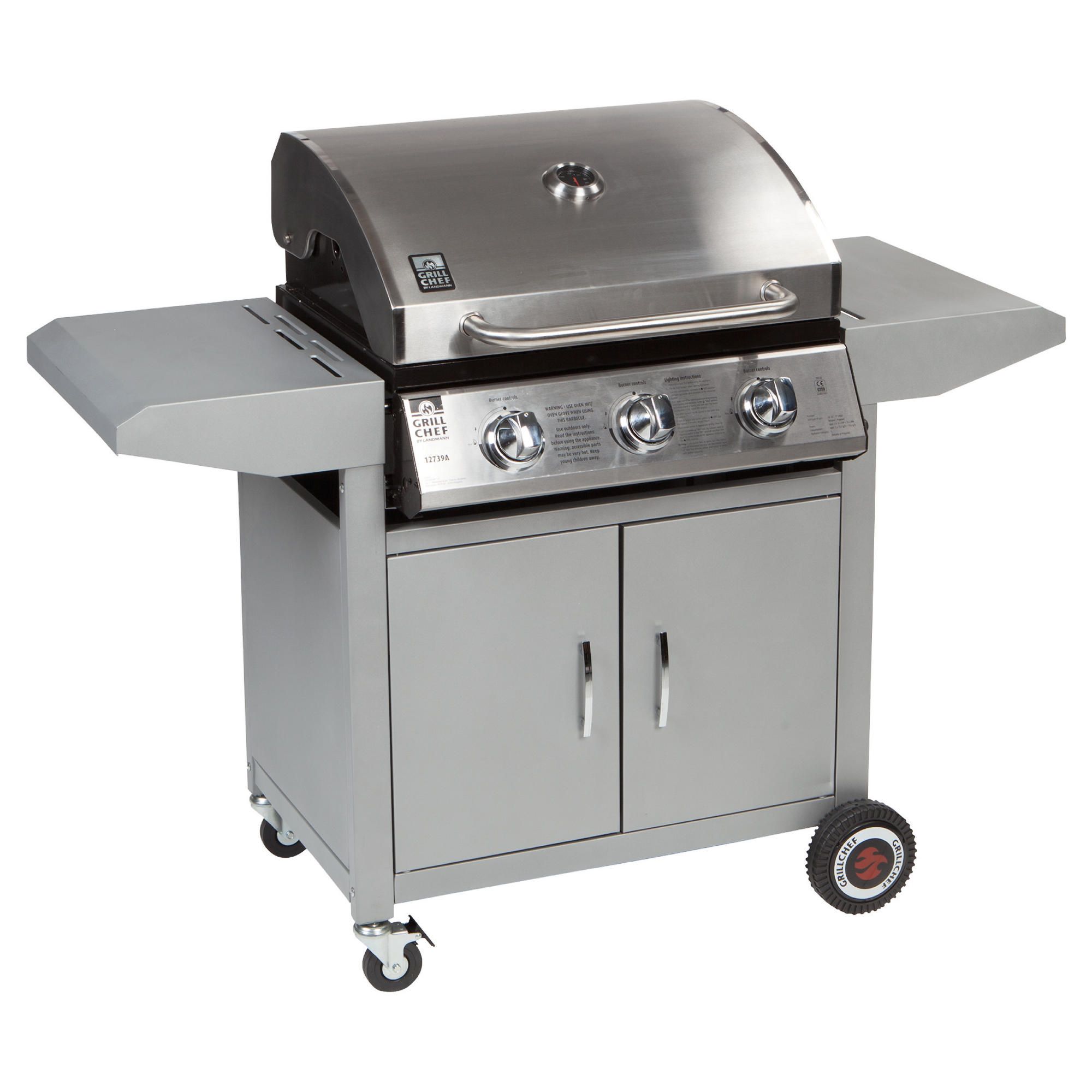 Landman 3 Burner Gas BBQ at Tescos Direct