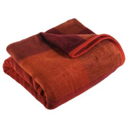 Biederlack (Didas) Throw Thermosoft Square 180X220Cm, Red