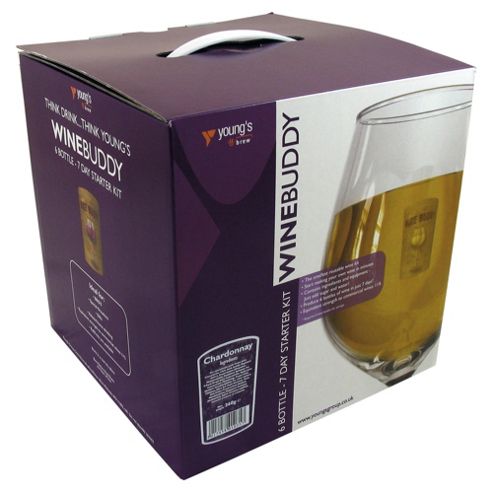 Image of Winebuddy Starter Kit, Chardonnay, 6 Bottles
