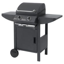 Tesco 2 Burner Gas BBQ with Side Tables