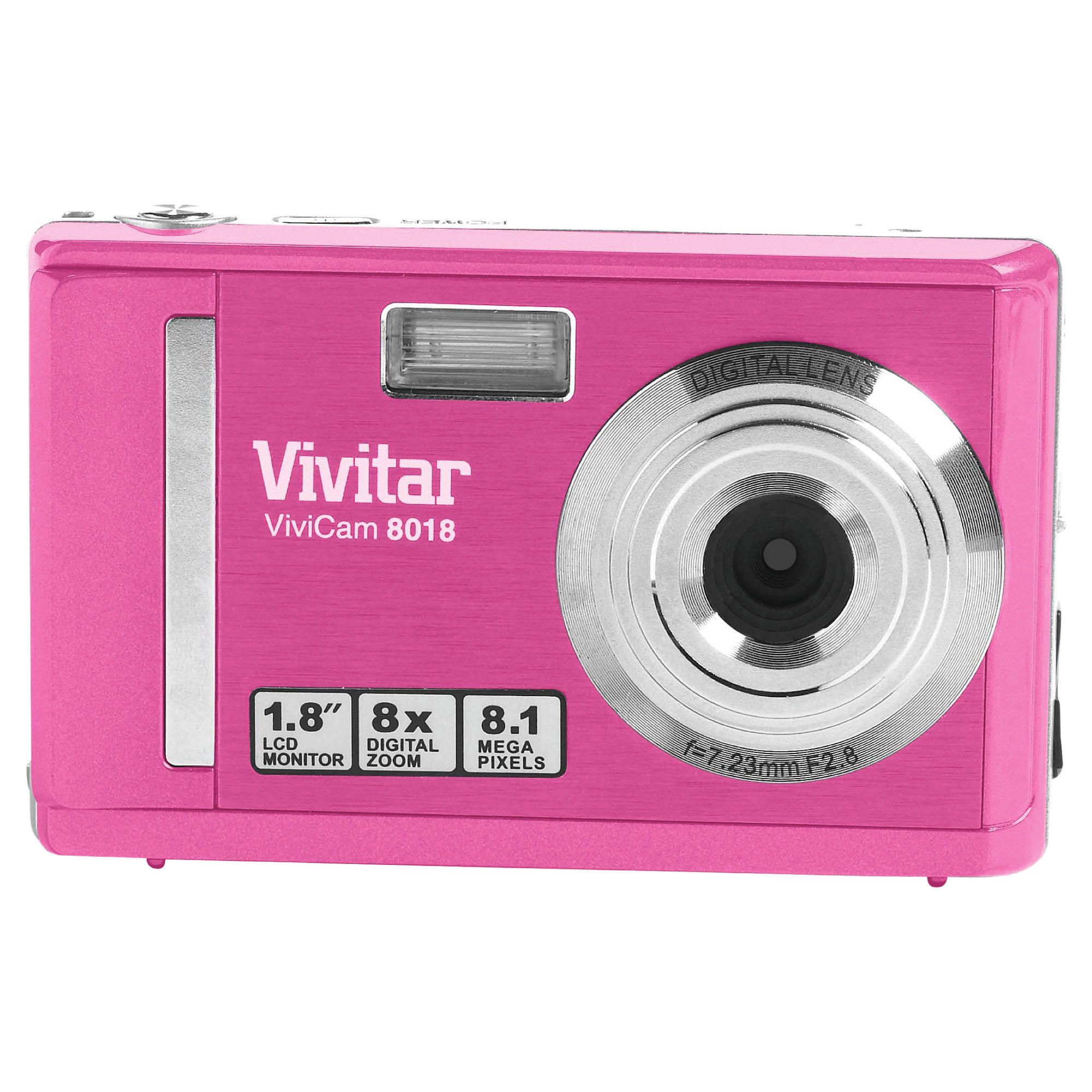 Vivitar V8018 Pink Digital Camera