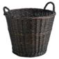 Tesco Large Round Basket Chocolate Colour