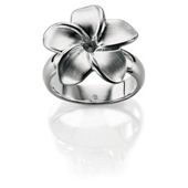 Sterling Silver Flower Ring, Small