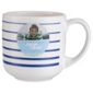 Jamie Oliver Keeping it Simple Set of 4 Mugs, Blue & White