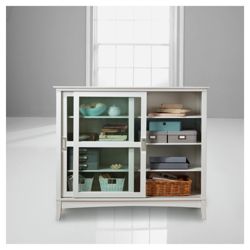 Stockholm Display Cabinet, White