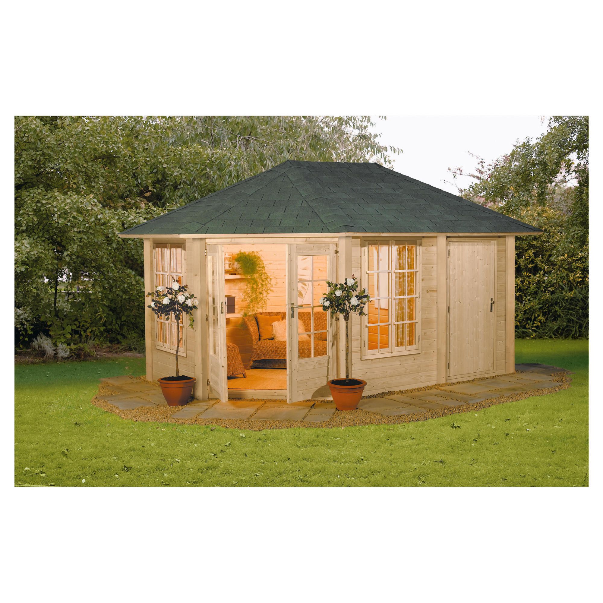 Finnlife Reikko 212 Corner Cabins at Tesco Direct