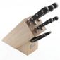 Professional Sabatier 6 piece Sloping Knife Block with Scissors
