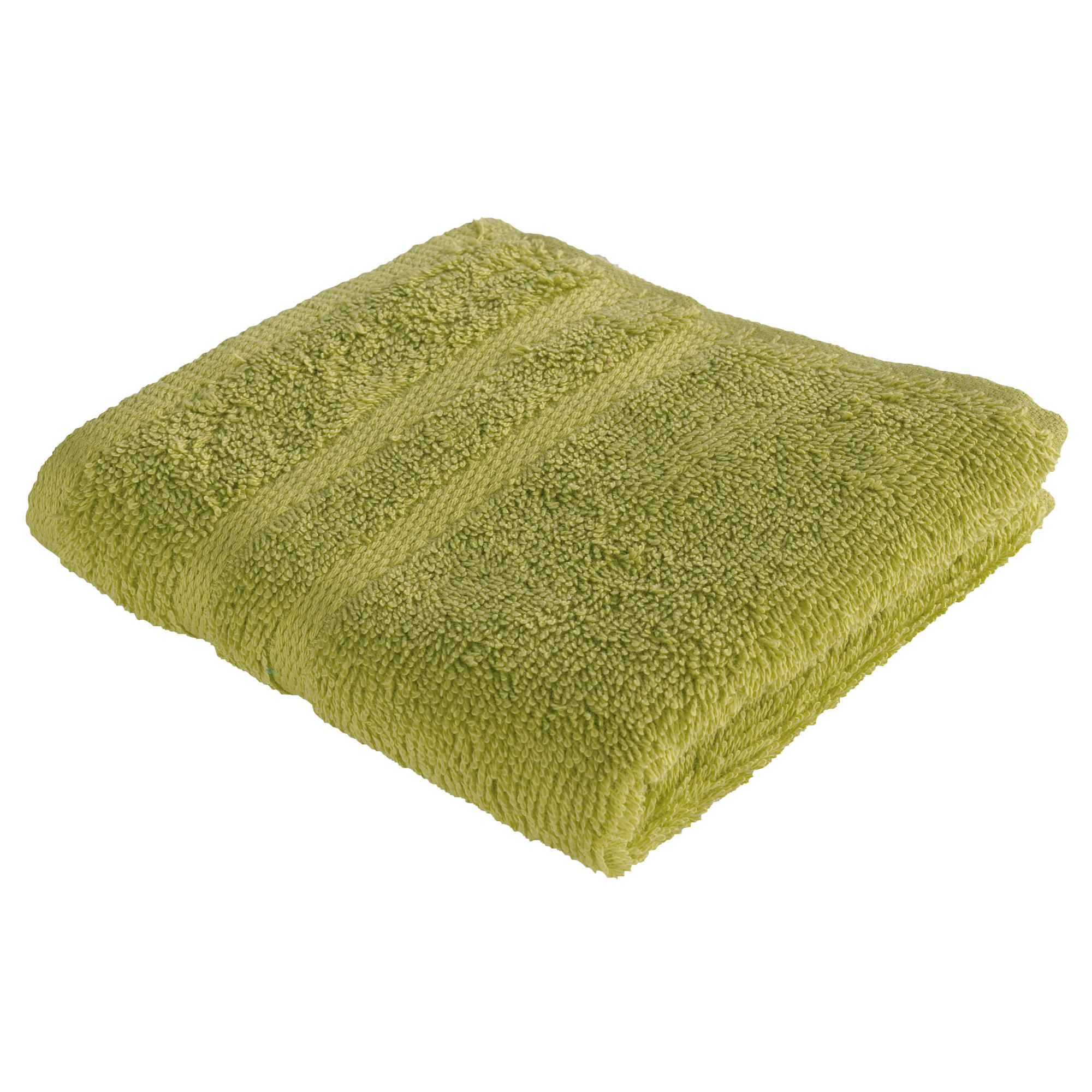 Tesco Face Cloth, Lime 